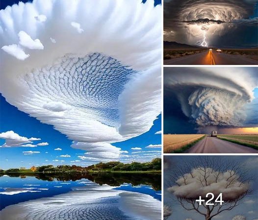 An Enchanting Sky: Unveiling the Majesty of Giant Clouds