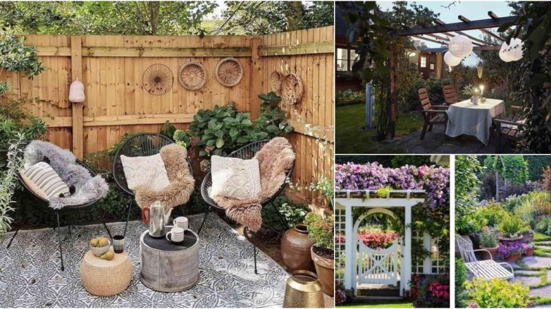 25 Creative and Charming Garden Decor Ideas with a Countryside Twist